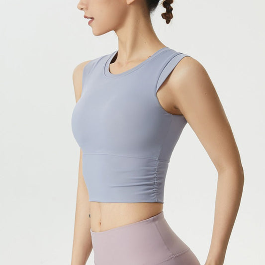 パステルサイドギャザーブラトップ 3215