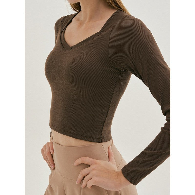 Penta neck yoga long sleeve 2246