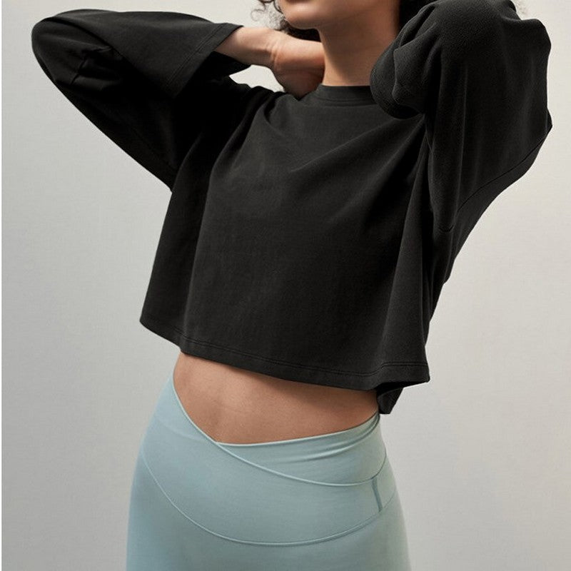 Drop shoulder relaxed long sleeve 2217