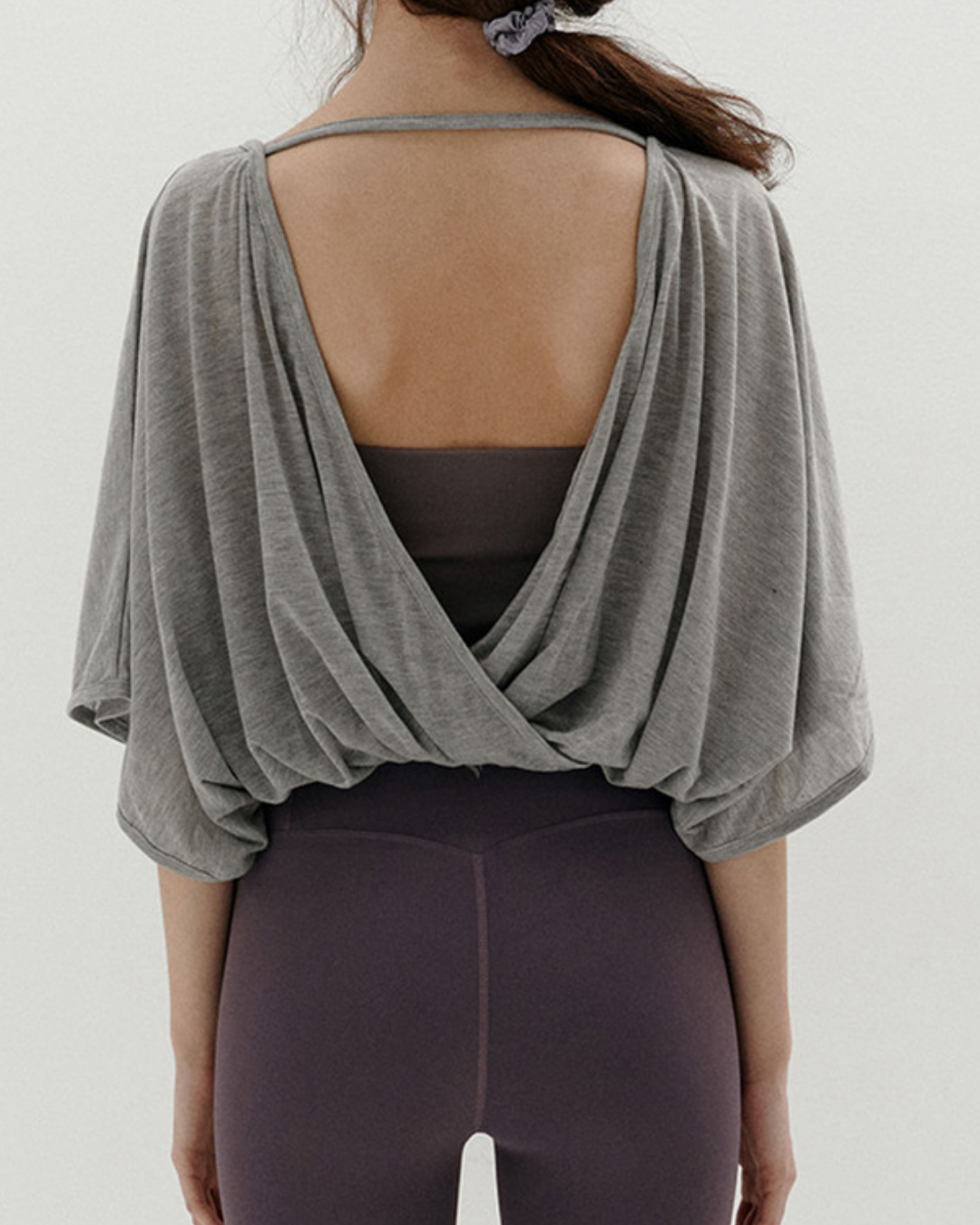 ハーフシアールーズスリーブヨガブラウス 2551