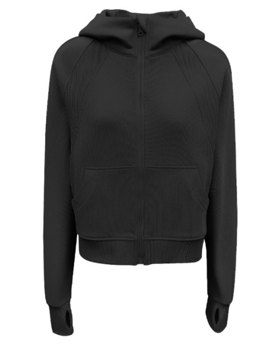 サムホールラグランスリーブスウェットパーカー 3941