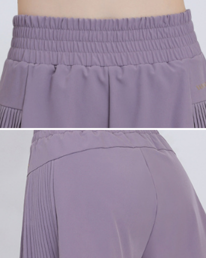 レイヤードリブレショートパンツ 4022