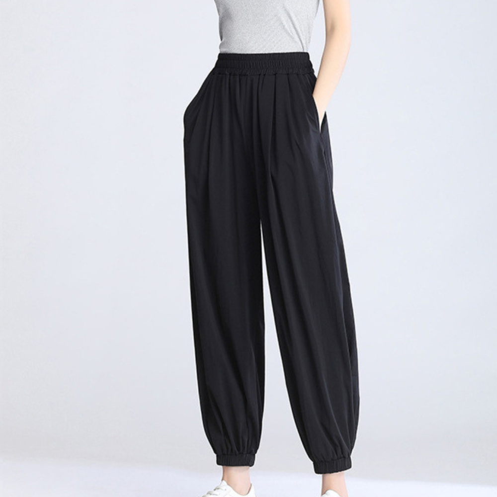 Side slit Aladdin pants UPF50+ 2579