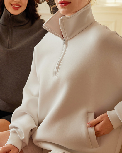 ハーフジップスタンドジャケット 3923