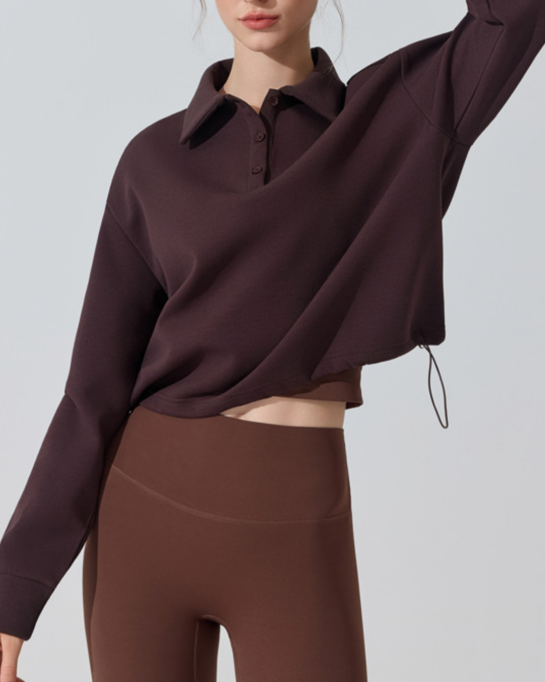 ドロストヘムポロカラースウェット 3951