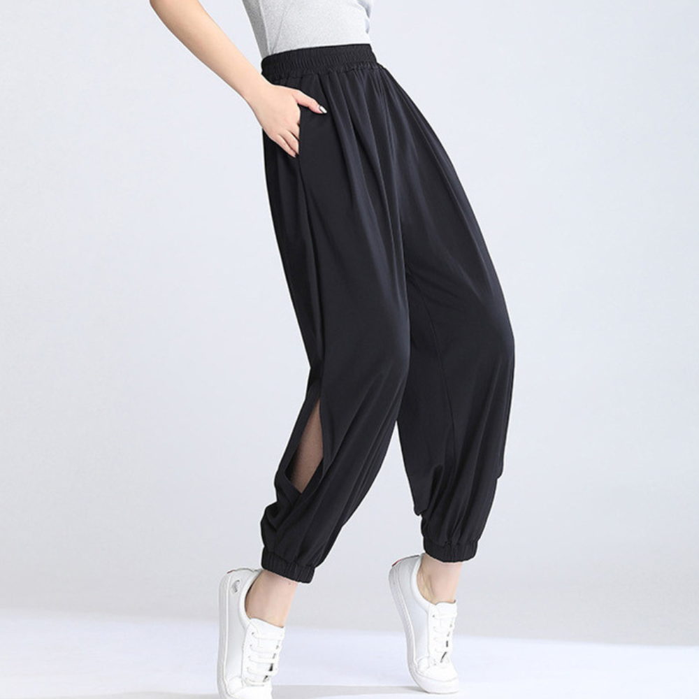 Side slit Aladdin pants UPF50+ 2579