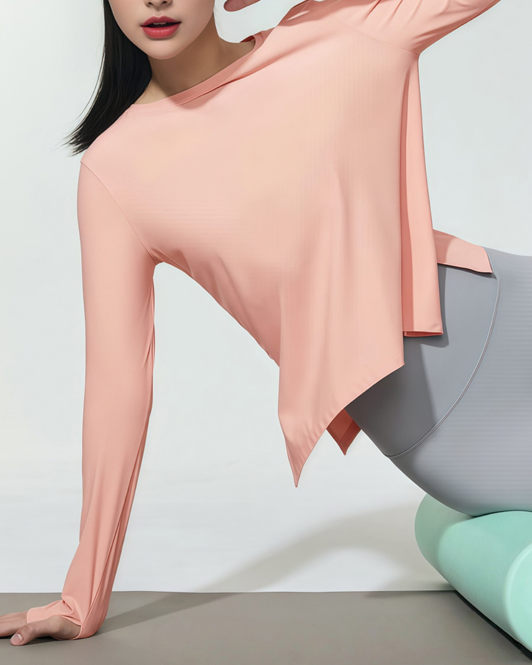 ヴェールサイドスリットボートネックカットソー 3943