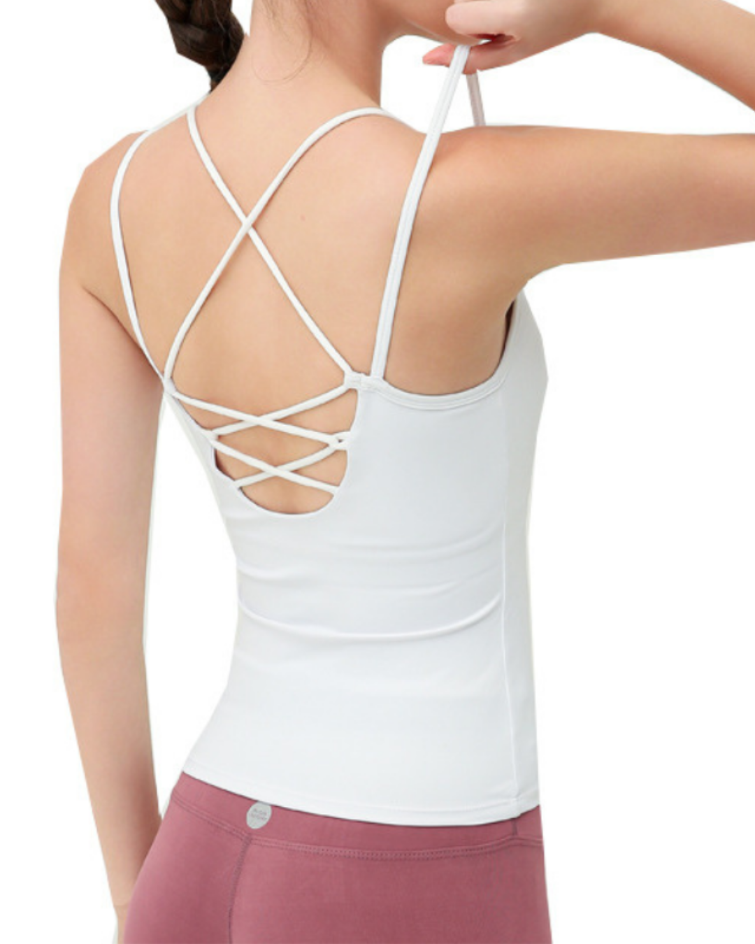 Backstitch yoga camisole 2662