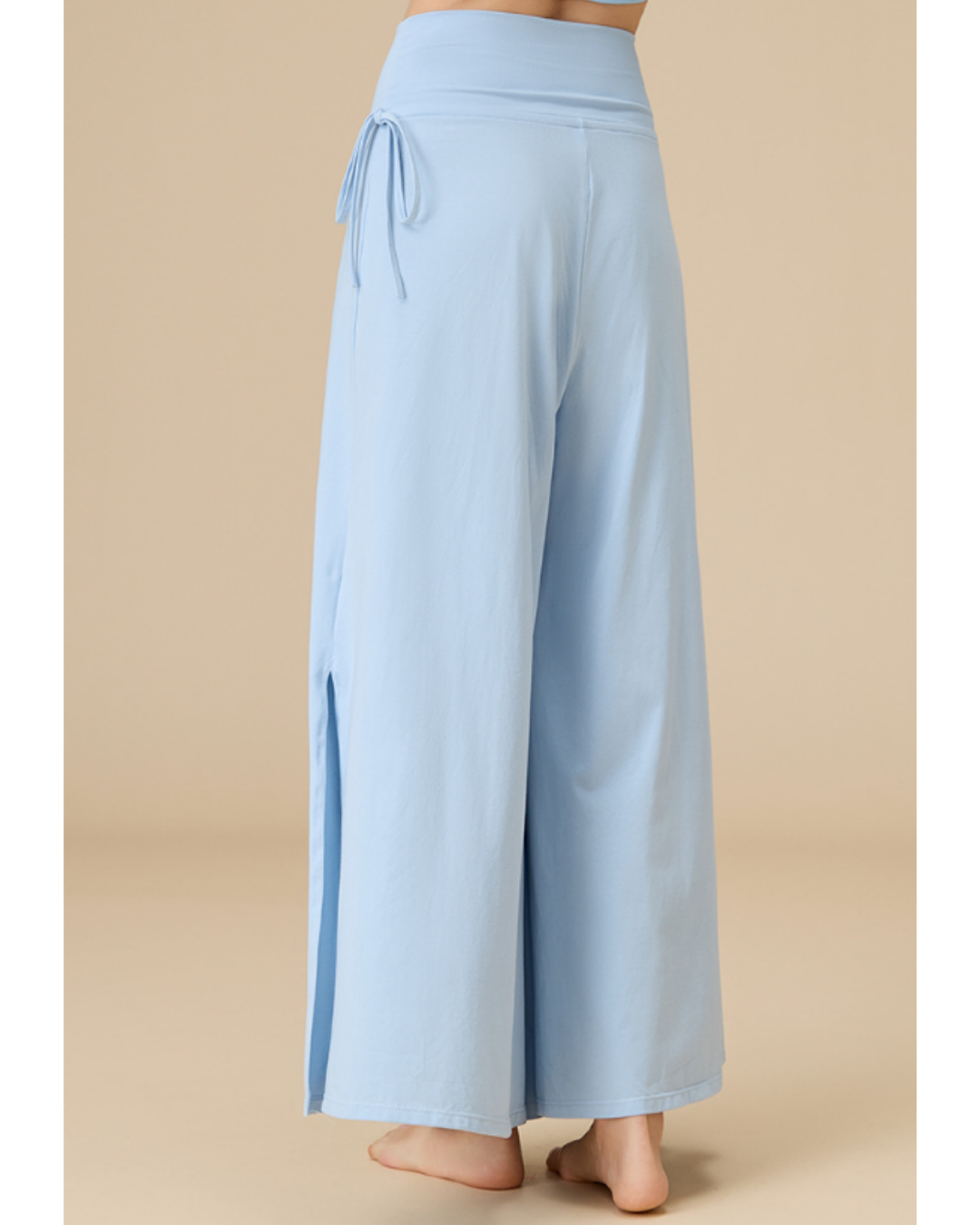 サイドスリットワイドフレアパンツ 3914