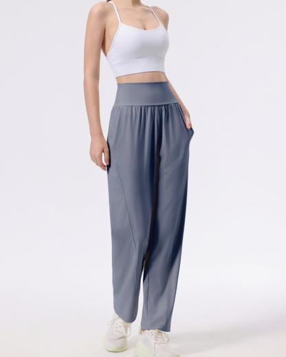 ドレープストレートヨガパンツ 3945