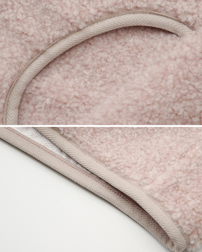 くすみハーフボタンボアヨガジャケット 3942