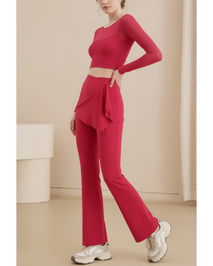 プレーヌフレアヨガセットアップ 3979