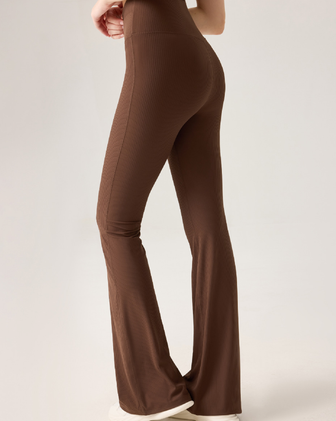 リブフレアパンツ 3879