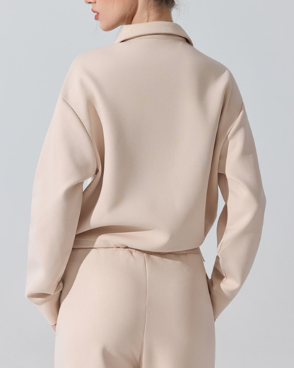 ドロストヘムポロカラースウェット 3951