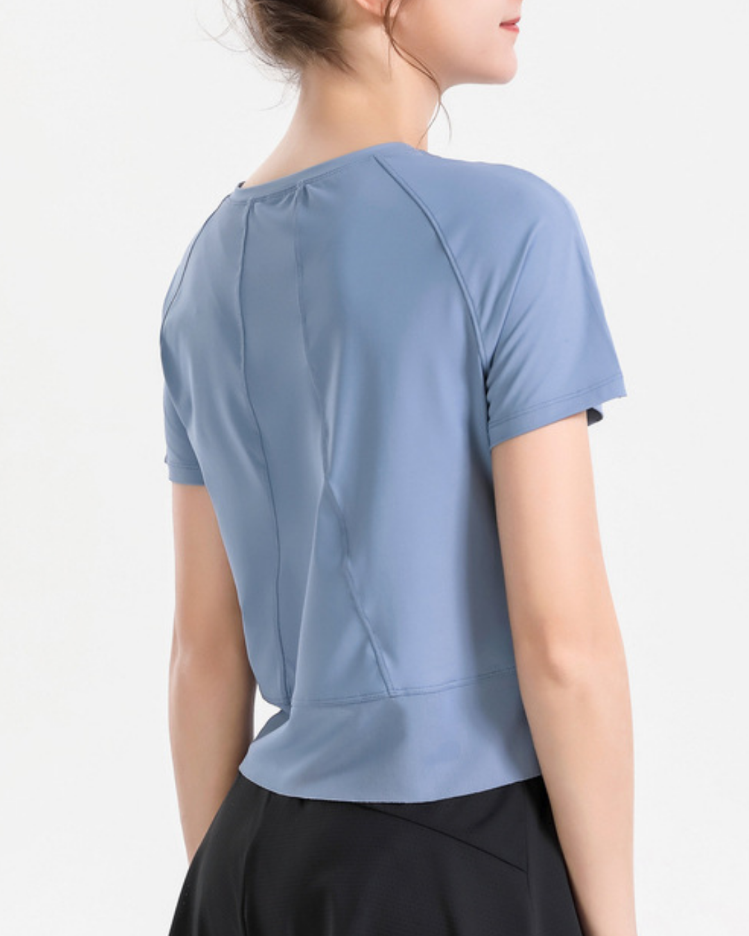 Cropped tulle T-shirt 2733