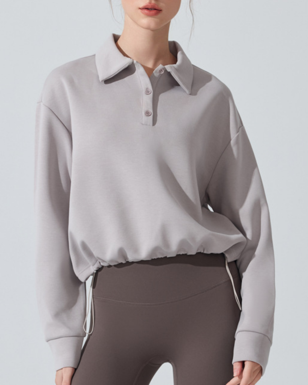 ドロストヘムポロカラースウェット 3951