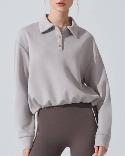 ドロストヘムポロカラースウェット 3951