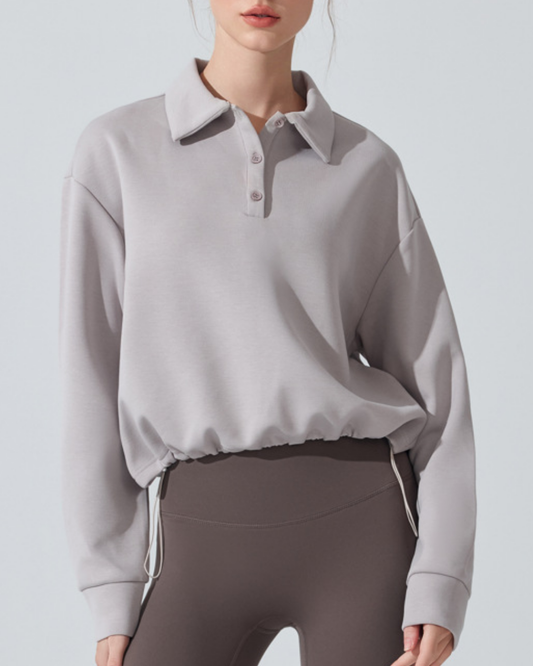 ドロストヘムポロカラースウェット 3951