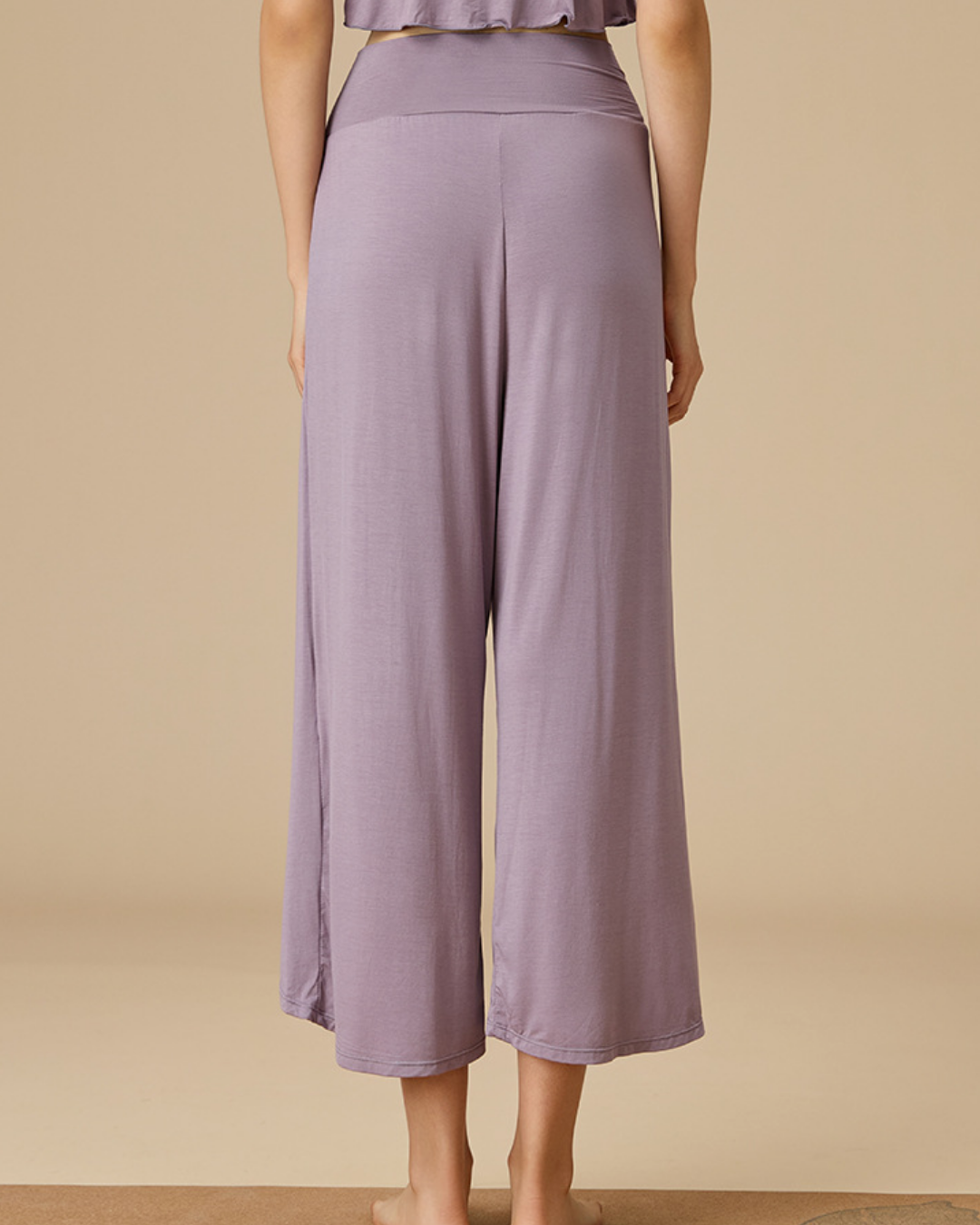 ラウンドヘムタックフレアパンツ 3913