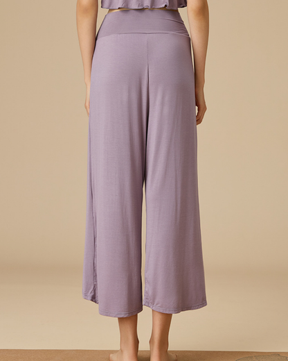 ラウンドヘムタックフレアパンツ 3913