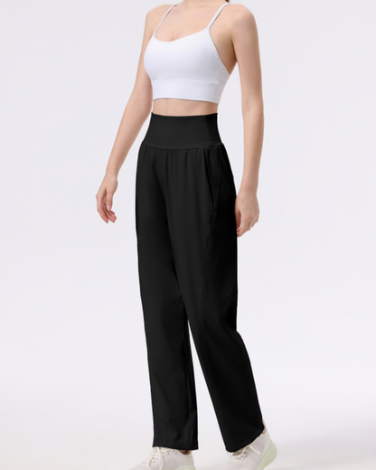 ドレープストレートヨガパンツ 3945