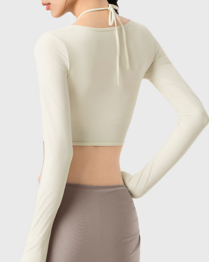 ボタンラインレイヤードトップス 3875