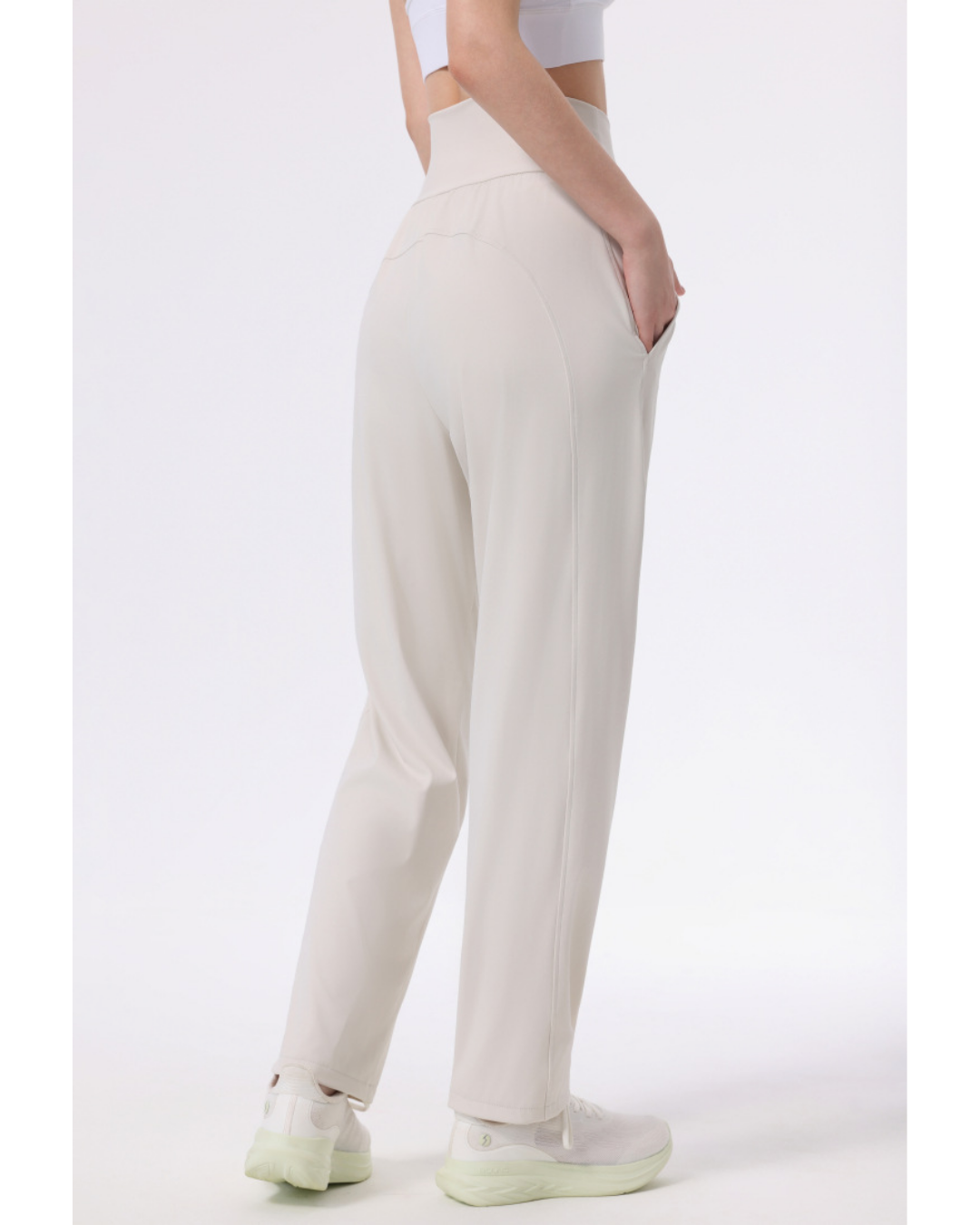 ドレープストレートヨガパンツ 3945