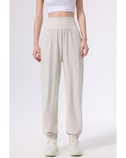 ニュアンスカラードレープジョガーパンツ 3946