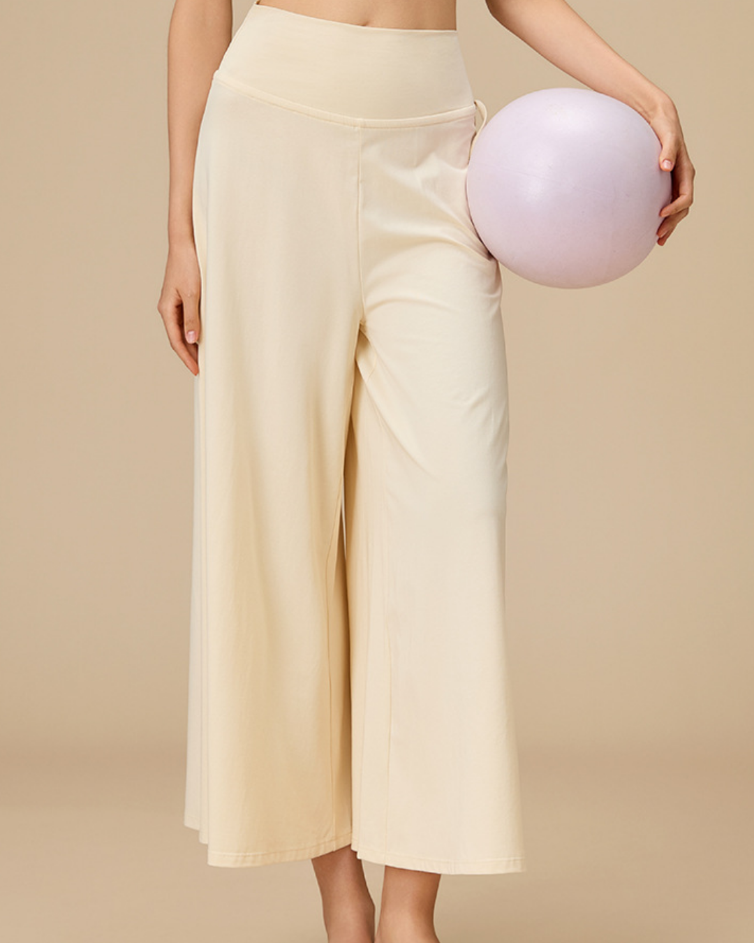 サイドスリットワイドフレアパンツ 3914