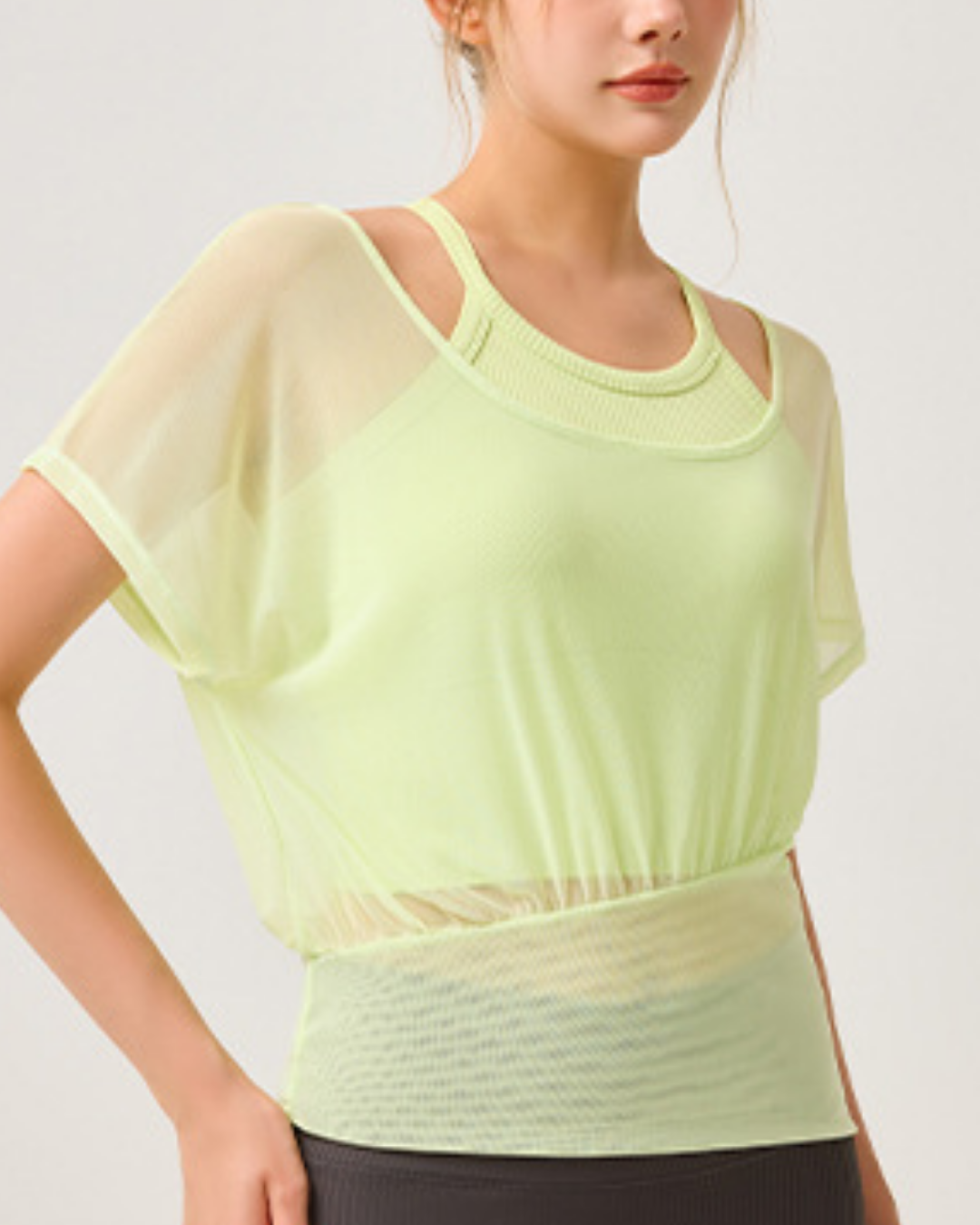 シアーT+リブブラトップ セット 3878