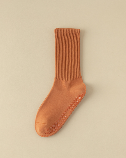 パステルカラーリブ編みヨガソックス 3499