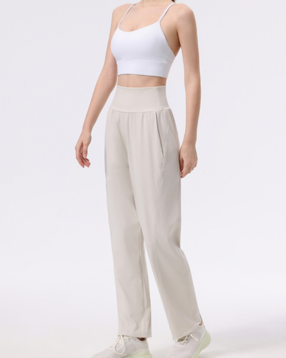 ドレープストレートヨガパンツ 3945