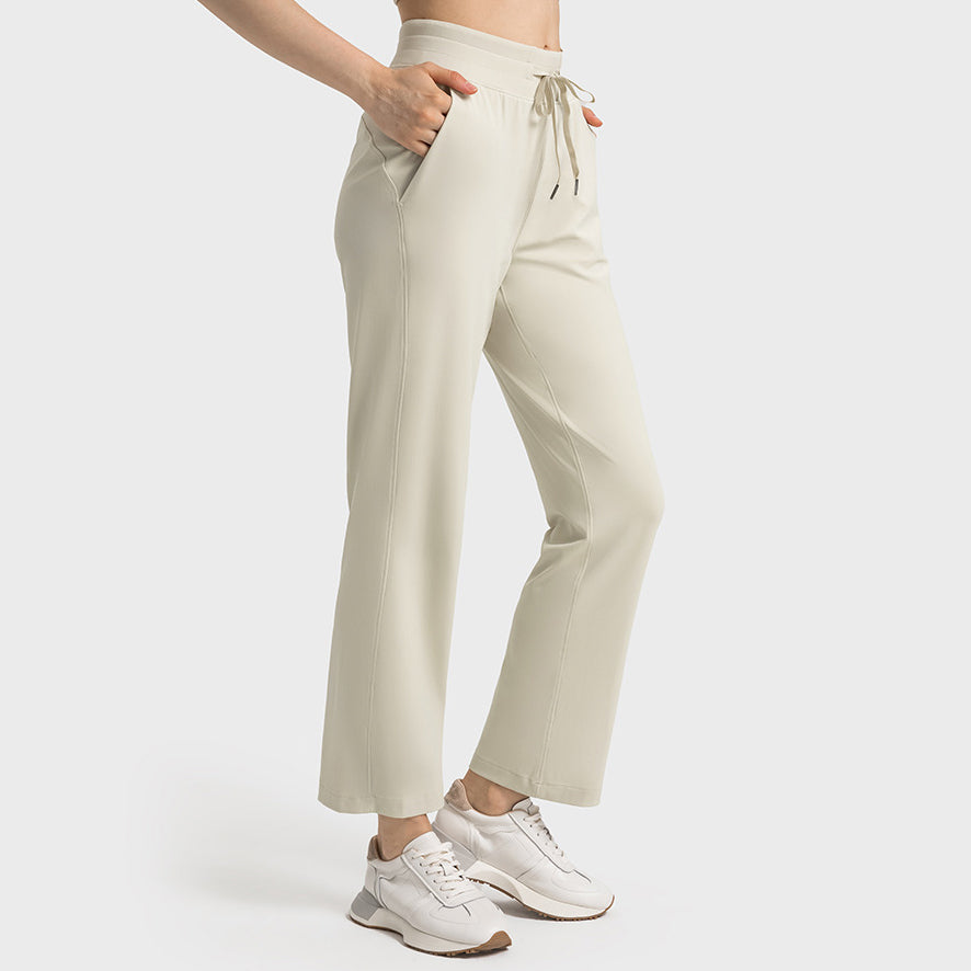 Natural color relaxed fit yoga pants 2951