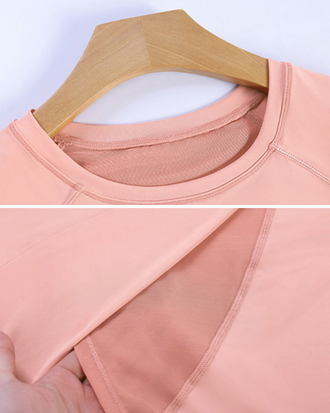 ラップバックヨガTシャツ 3156