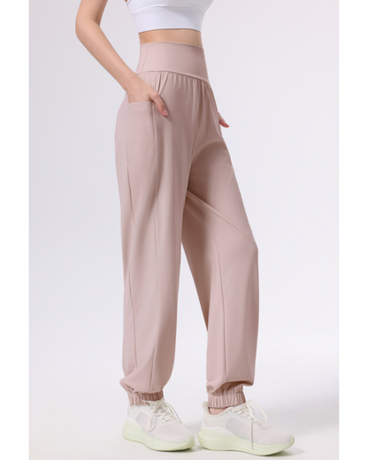 ニュアンスカラードレープジョガーパンツ 3946