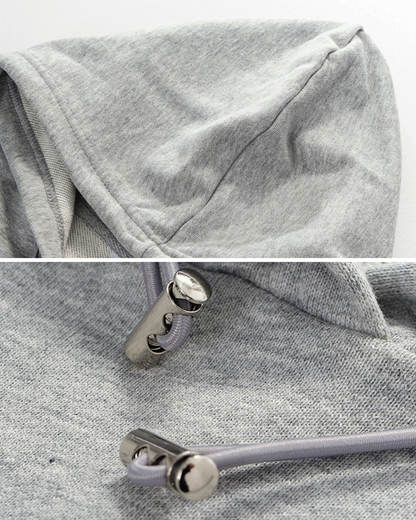 ストレッチリラックスクロップドフーディ 3952