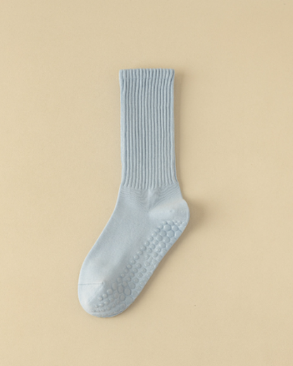 パステルカラーリブ編みヨガソックス 3499