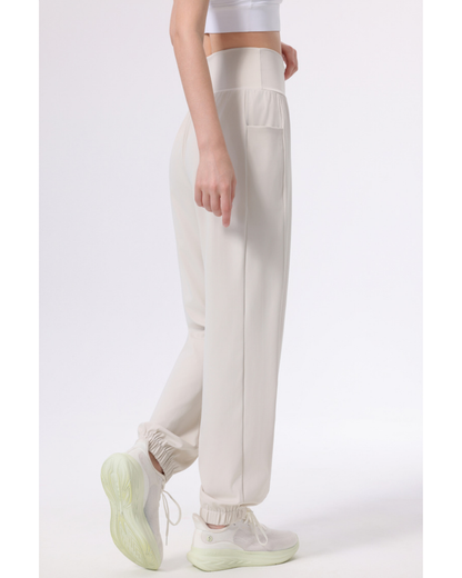 ニュアンスカラードレープジョガーパンツ 3946