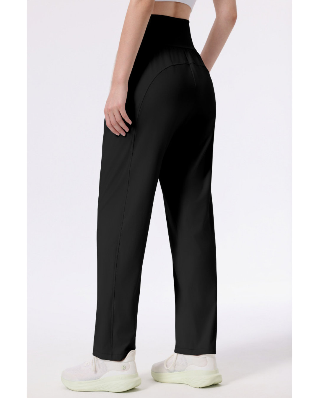 ドレープストレートヨガパンツ 3945