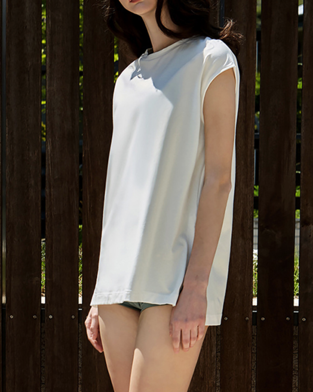 French sleeve yoga top 2263