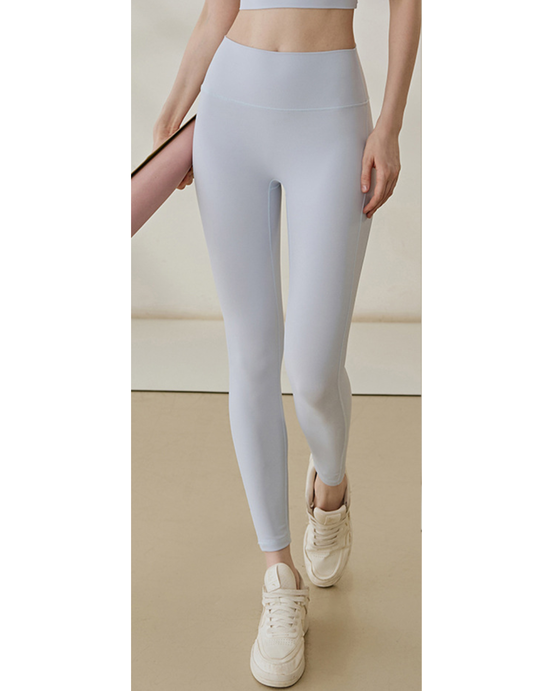 ペールトーンサイドラインヨガレギンス 3960