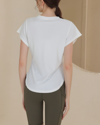 Waist squeeze French sleeve T 2517