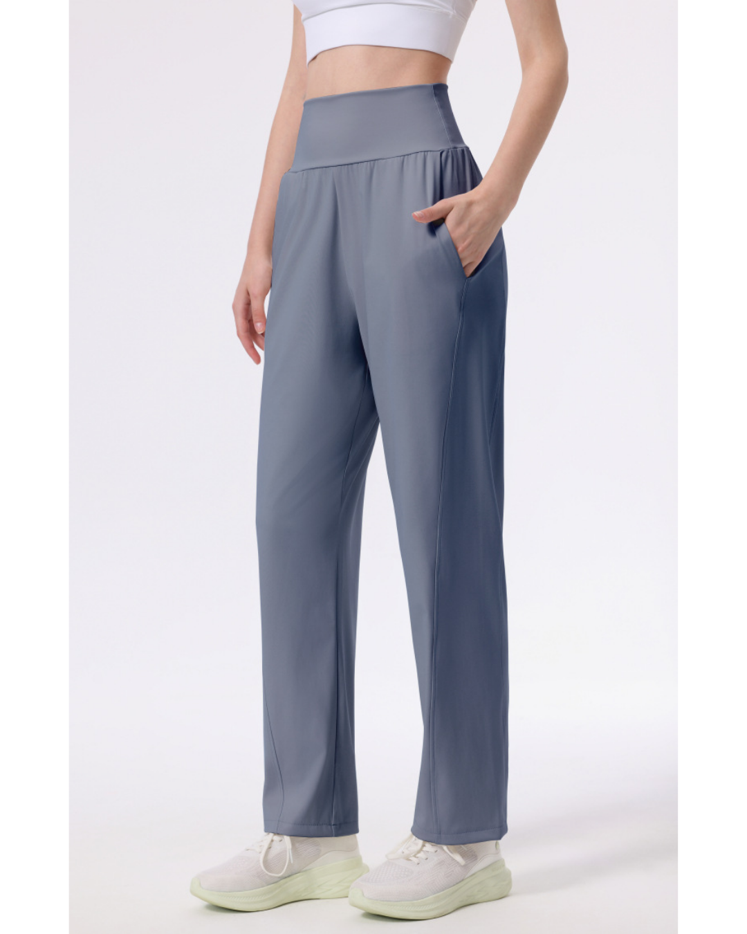 ドレープストレートヨガパンツ 3945