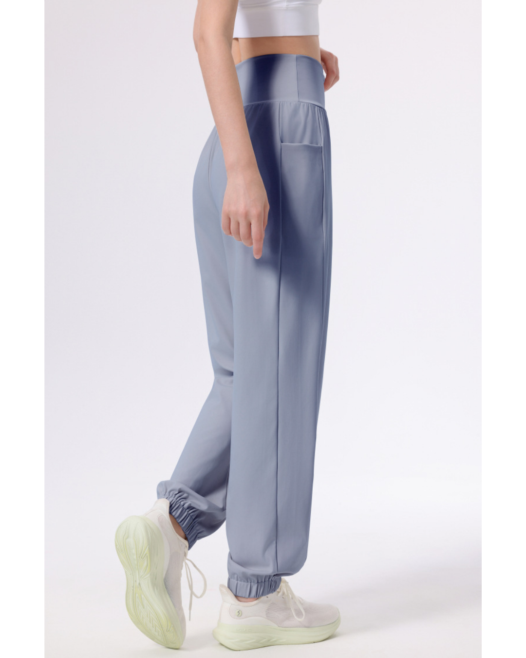 ニュアンスカラードレープジョガーパンツ 3946