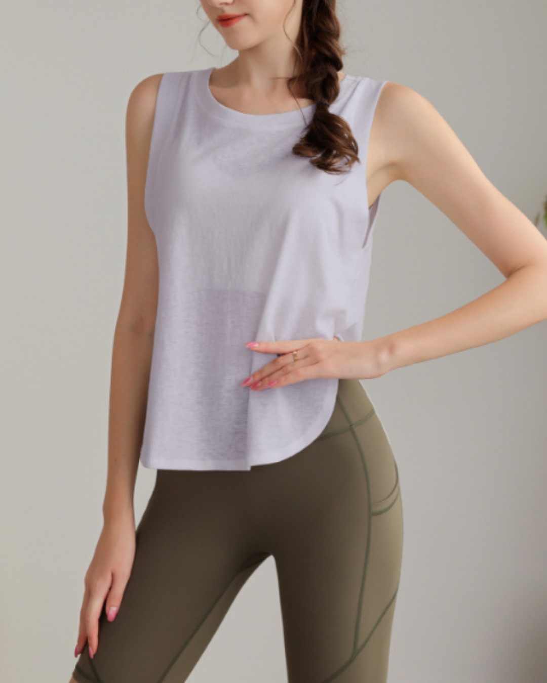 Twain Drop Yoga Tank 2534