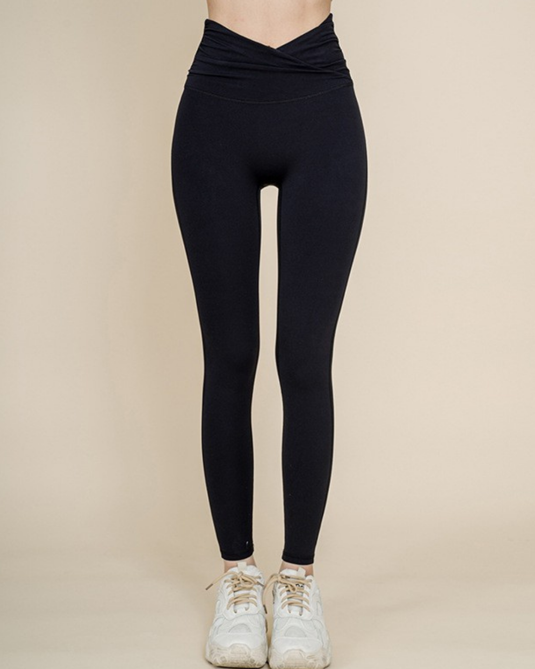 シャーリングクロスフロントレギンス 2130