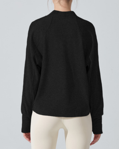 ノーカラーラウンドカットカーディガン 3917