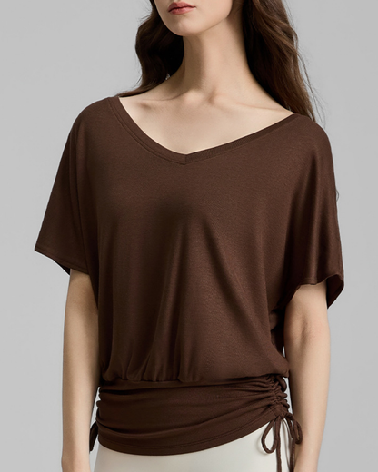 フイユシャーリングヘムトップ 3973