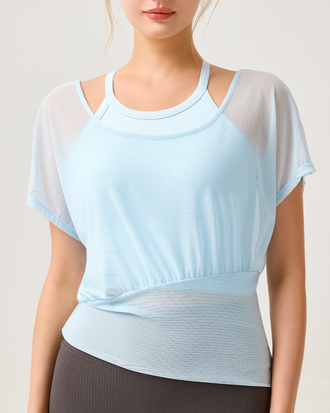シアーT+リブブラトップ セット 3878