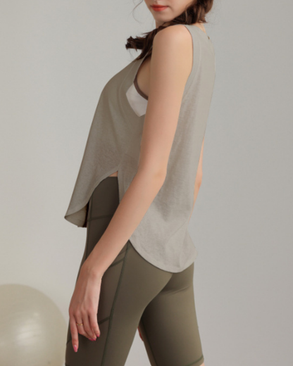 Twain Drop Yoga Tank 2534